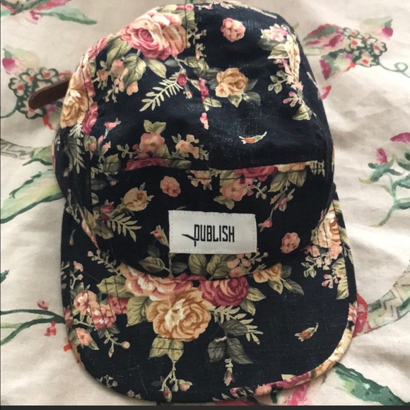 publish floral hat